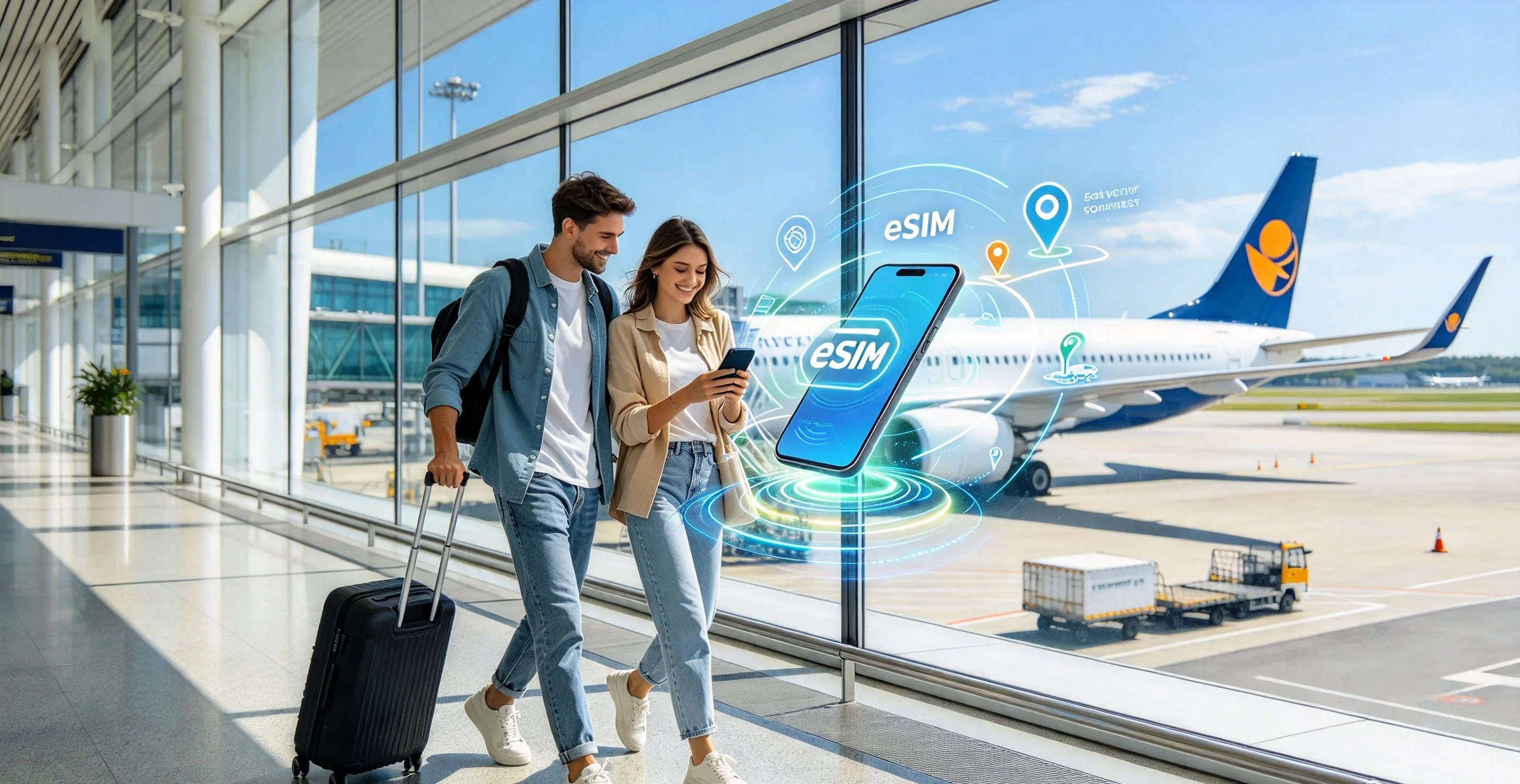 Australia eSIM frequently asked questions illustration