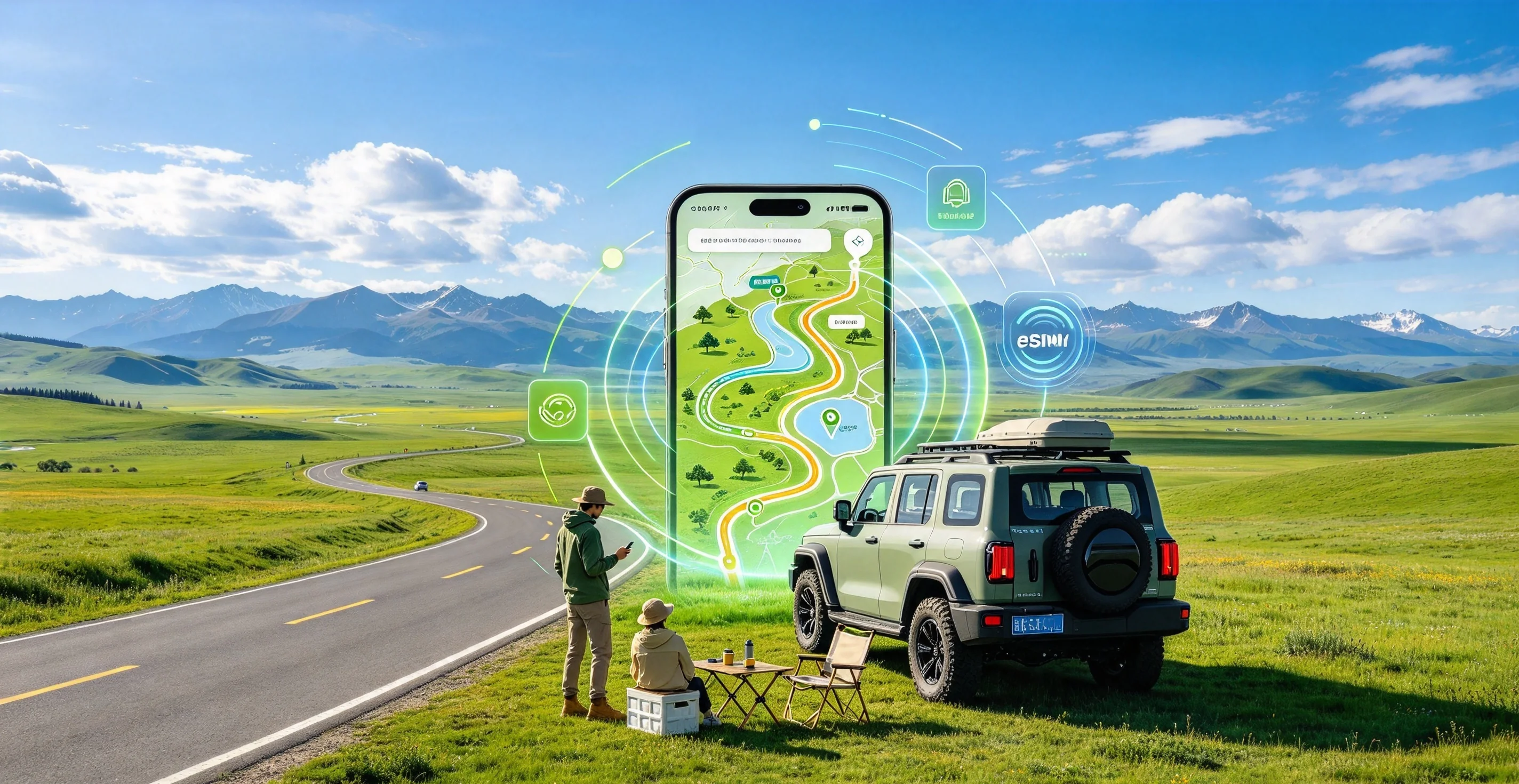 Canada eSIM activation and coverage tips illustration