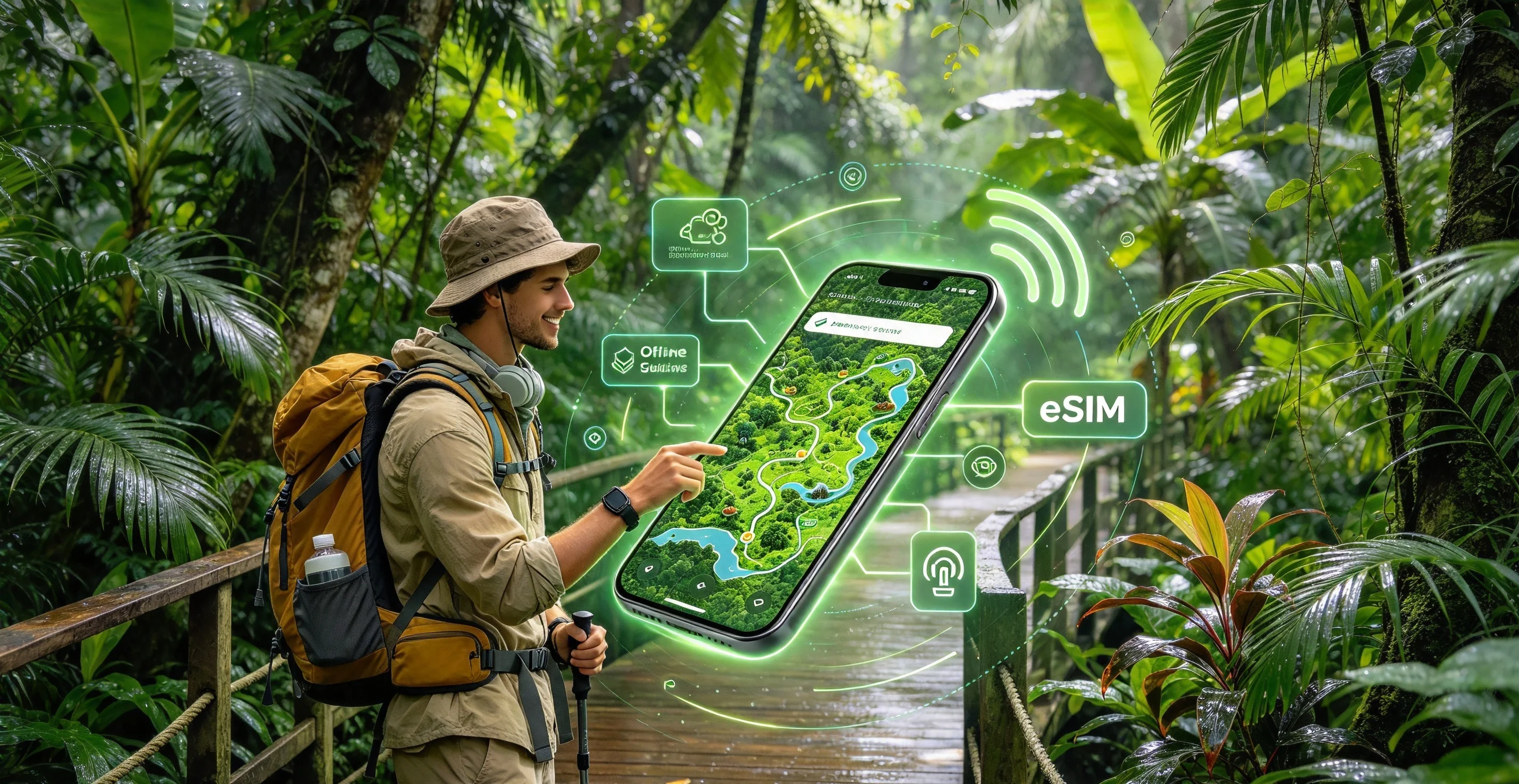 Costa Rica eSIM frequently asked questions illustration