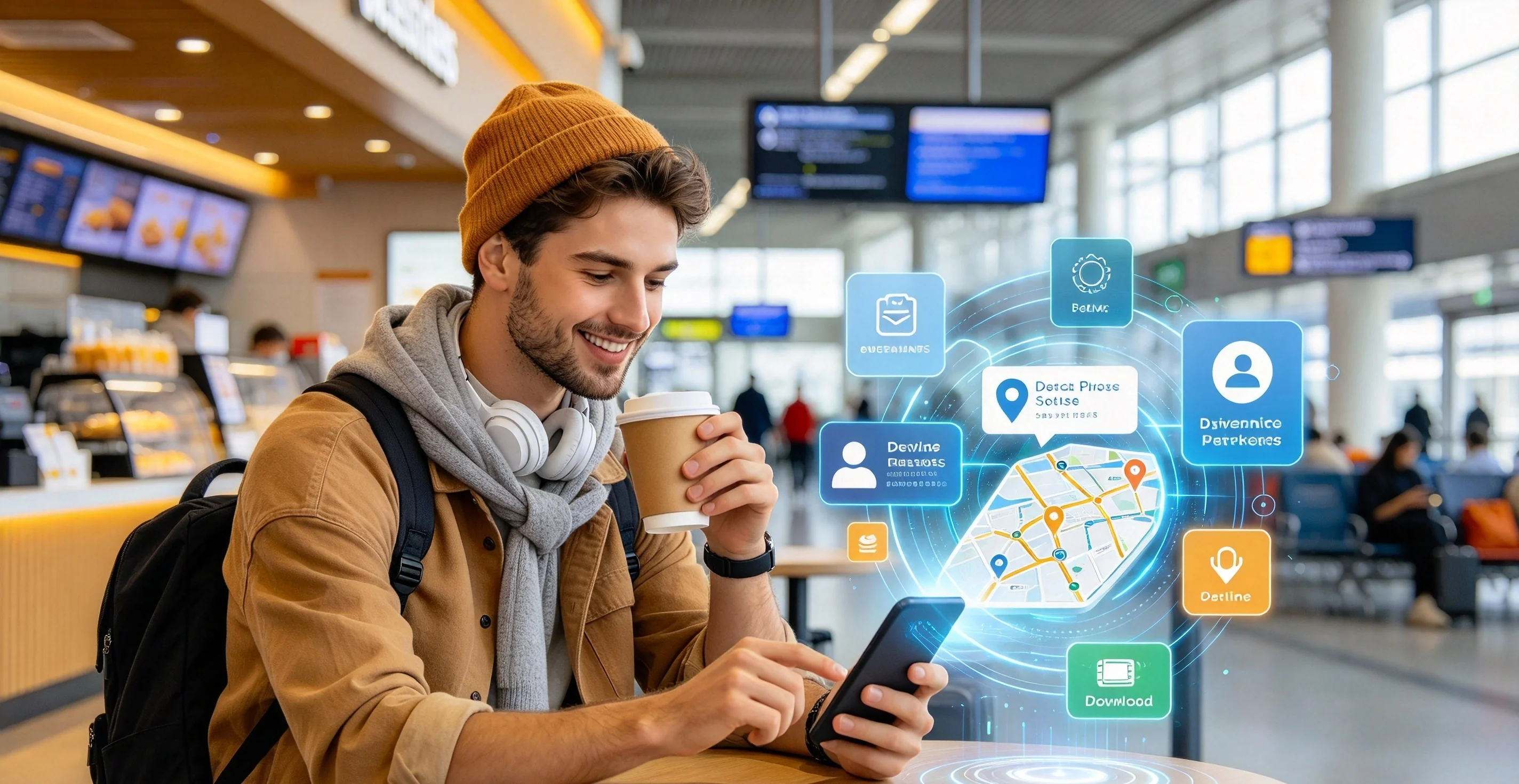 Indonesia travel eSIM data plans comparison illustration
