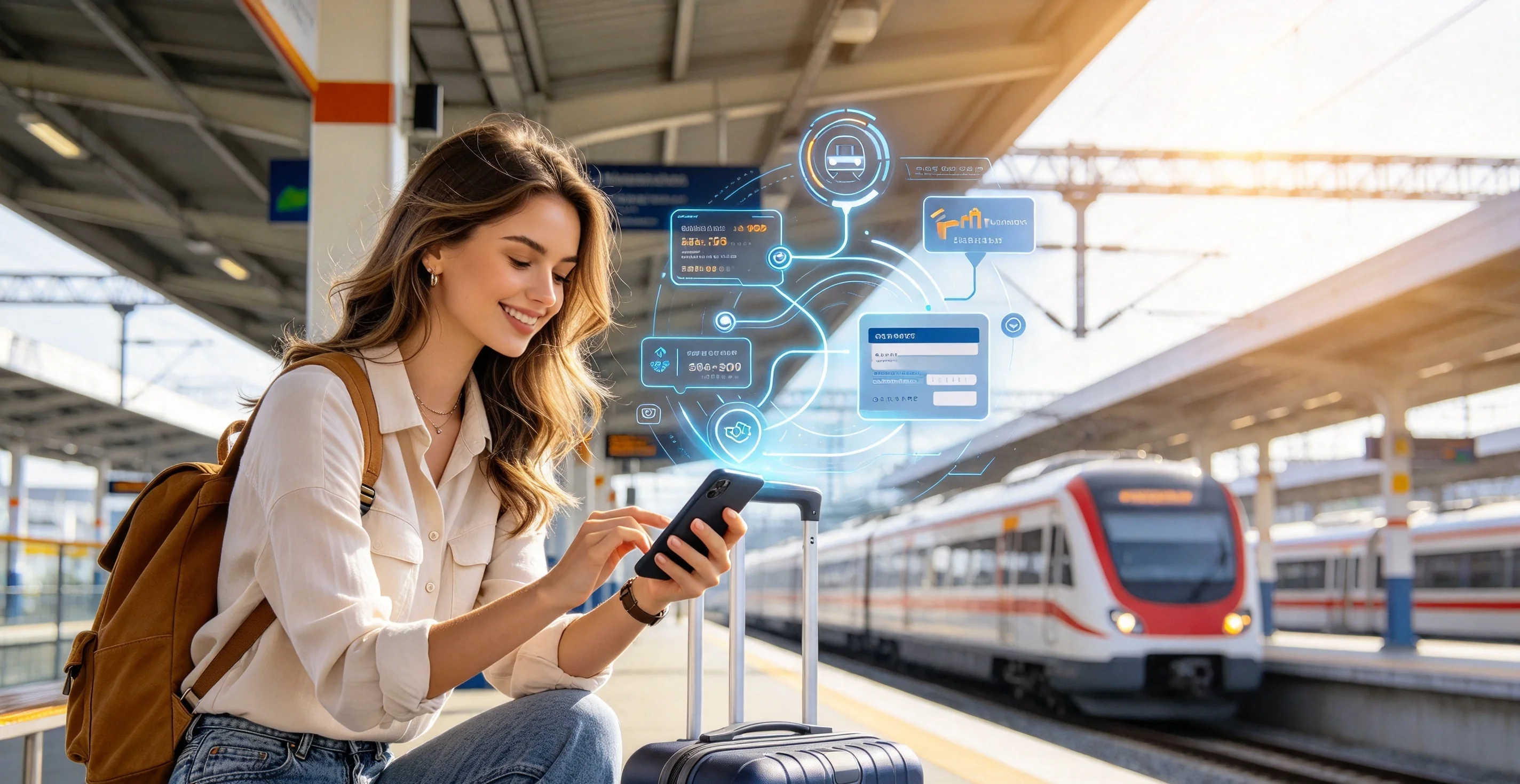United Arab Emirates travel eSIM data plans comparison illustration