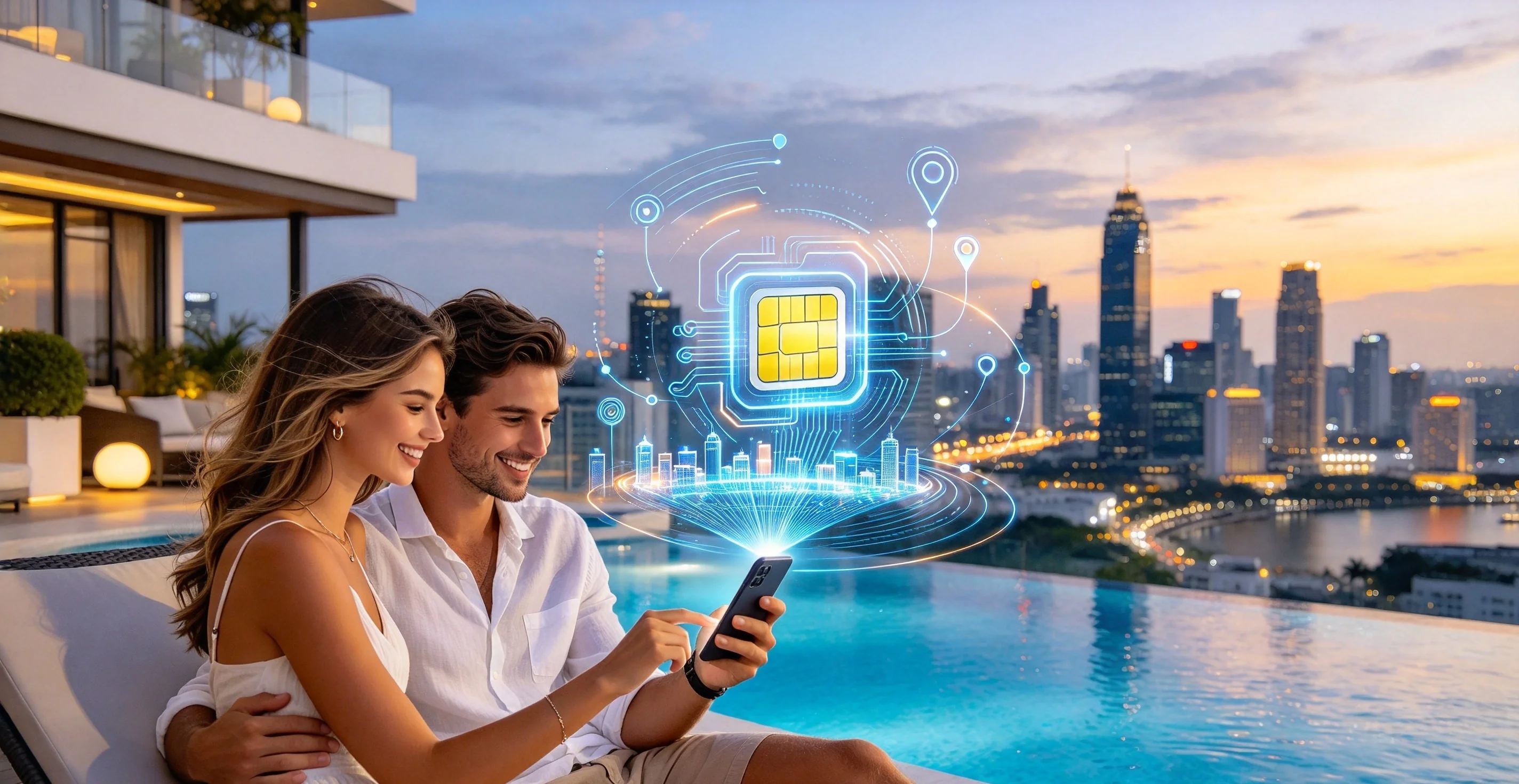 United States eSIM frequently asked questions illustration