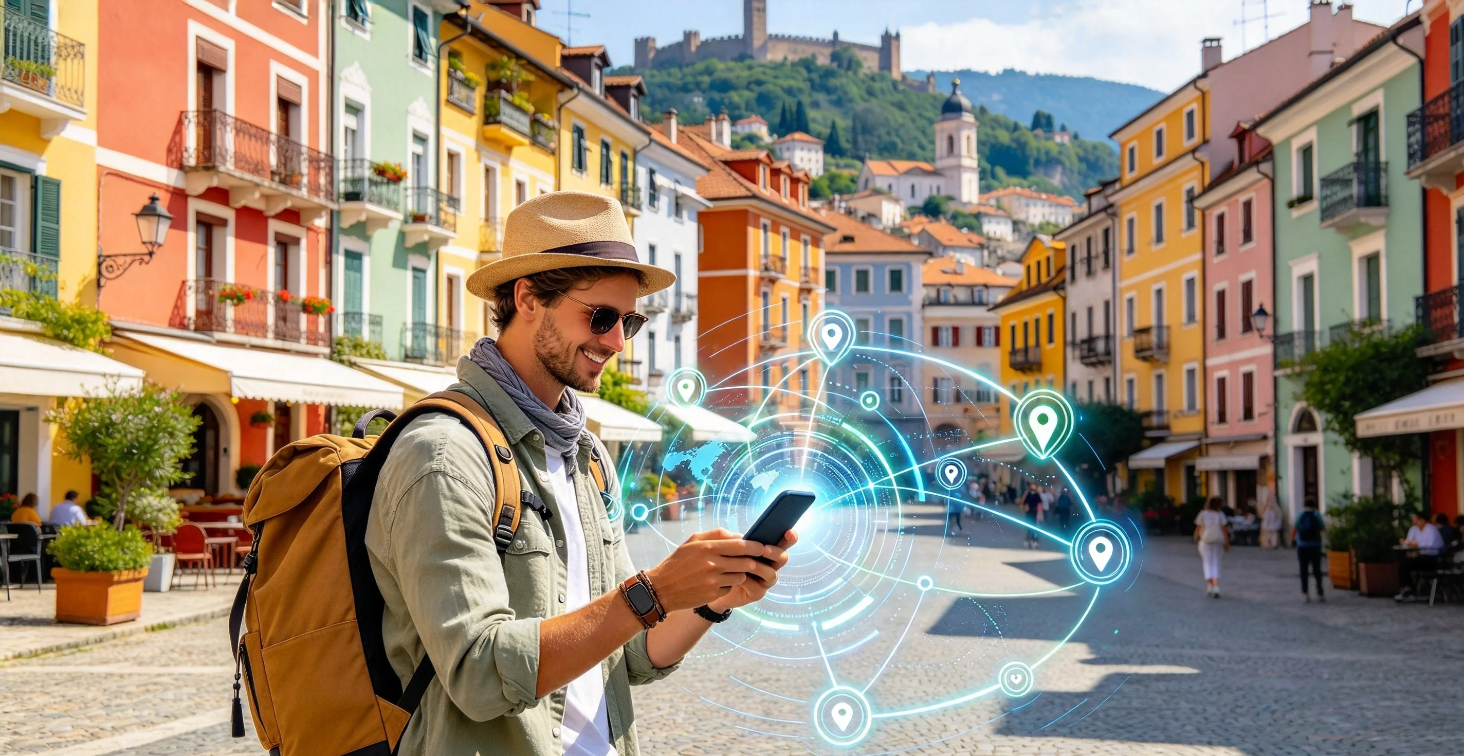 Vietnam travel eSIM data plans comparison illustration